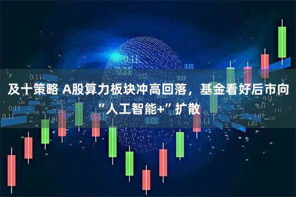 及十策略 A股算力板块冲高回落，基金看好后市向“人工智能+”扩散